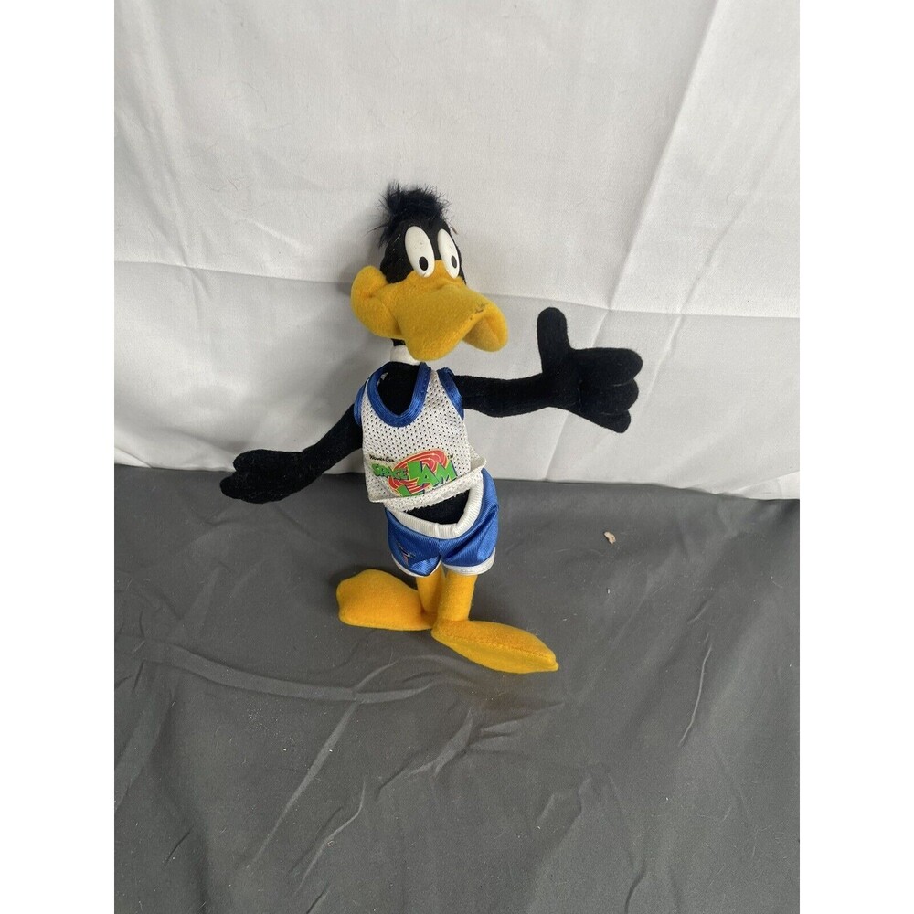 Vintage Mcdonalds Space Jam Daffy Duck Plush 1996 Warner Brothers Looney Tunes